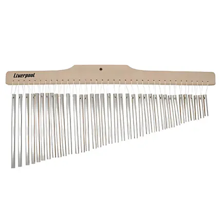 CARRILHAO LIVERPOOL 36 NOTAS ALUMINIO PRATA