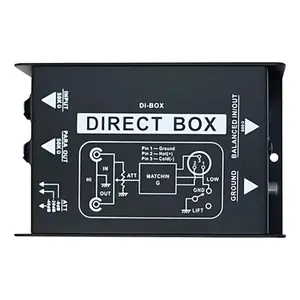 DIRECT BOX CUSTOM SOUND PASSIVO MONO CSDI 01