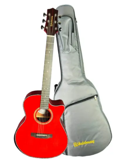 VIOLAO WALDMAN ELETROACUSTICO 6 CORDAS DE ACO C/ CAPA GCEX-1841 RD W/BAG