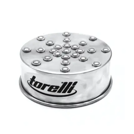 SHAKERIM TORELLI CORPO DE TAMBORIM EM ALUMINIO C/ REBITES TG547