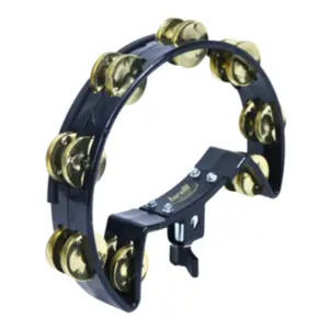 PANDEIROLA TORELLI POLICARBONATO PRETA C/ CLAMP PLATINELA TP327
