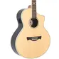 VIOLAO TAGIMA JF CUTAWAY EQ ACO T/ SPRUCE SOLIDO B/S BLACK WALNUT HALIFAX NTOP