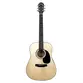 VIOLAO GIANNINI DRF DLX EQ NG DELUXE ACO EL/AC DR TAMPO MACICO NS C/ BAG