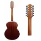 VIOLAO GIANNINI J12 DLX EQ NS DELUXE ACO 12 EL/AC JB TAMPO MACICO NS C/ BAG