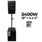 CAIXA WALDMAN AMPLIFICADA DE 12 SISTEMA DE TORRE ATIVO L1-1244