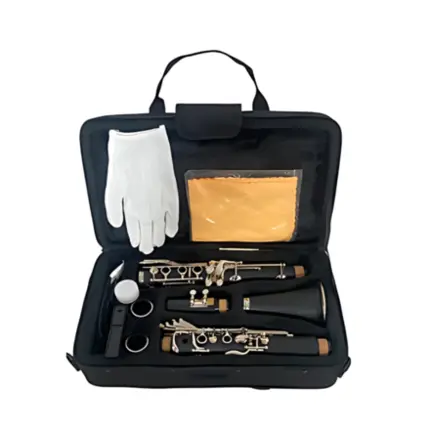 CLARINETE ZELLMER ZCL-600N AFINACAO BB SIB - CLARINETE ZELLMER ZCL