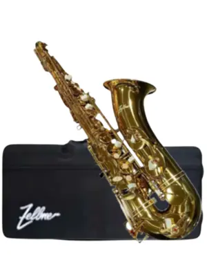 SAXOFONE TENOR ZELLMER ZTS-600L AFINACAO BB SIB