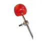 BATEDOR DE BUMBO LIVERPOOL TRANSPARENTE VERMELHO