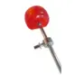 BATEDOR DE BUMBO LIVERPOOL TRANSPARENTE VERMELHO