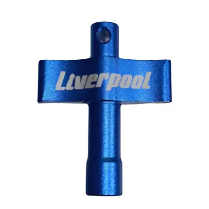 CHAVE DE AFINACAO LIVERPOOL ALUMINIO AZUL