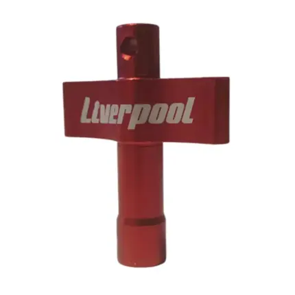 CHAVE DE AFINACAO LIVERPOOL ALUMINIO VERMELHA