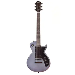 GUITARRA TAGIMA SINGLE CUT 2H FX ESCALA ESCURA SIXMART SC MDSV METALLIC DEEP SILVER