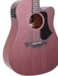 VIOLAO TAGIMA FOLK CUTAWAY EQ ACO T/ SAPELE B/S SAPELE JUNINHO AFRAM DKMOP DARK MAHOGANY OPEN PORE