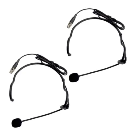 MICROFONE DYLAN UDX-06 MULTI SEM FIO DUPLO HEADSET - MICROFONE