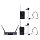 MICROFONE DYLAN UDX-06 MULTI SEM FIO DUPLO HEADSET
