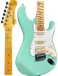 GUITARRA TAGIMA STRAT ESCALA CLARA ESCUDO AWH TG-540 SG