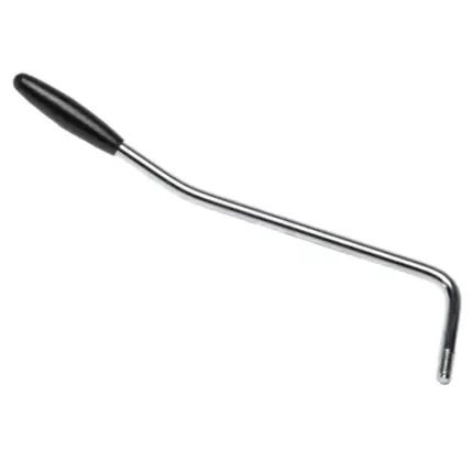 ALAVANCA RONSANI 6MM TREMOLO CROMO PONTA PRETA - UNIDADE