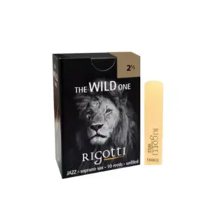 PALHETA RIGOTTI WILD SAX SOPRANO 2,5 MEDIUM RGWSS25M
