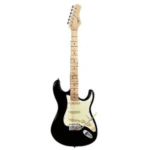 GUITARRA TAGIMA STRAT 3S ESCALA CLARA ESCUDO AWH T-635 CLASSIC BK