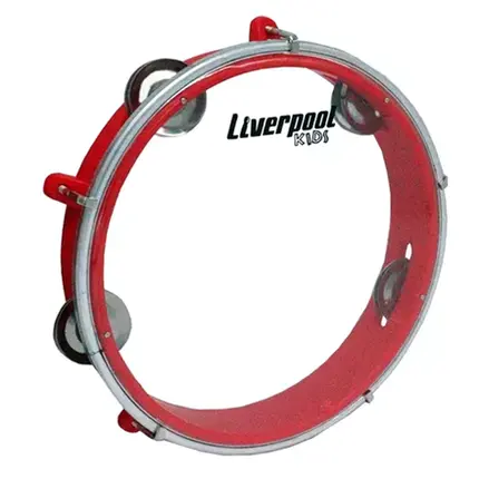 PANDEIRO LIVERPOOL KIDS 8 VERMELHO - PANDEIRO LIVERPOOL KIDS 8