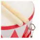 TAMBOR LIVERPOOL INFANTIL 20CM VERMELHO