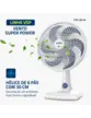 VENTILADOR MONDIAL 30CM VSP-30-W 220V/60HZ SUPER POWER