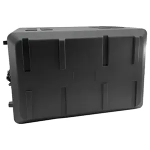 CASE RACK PLASTIC FLAYCASE P/ MICROFONES E MONITORES SEM FIO 390C-6U
