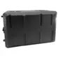 CASE RACK PLASTIC FLAYCASE P/ MICROFONES E MONITORES SEM FIO 390C-6U