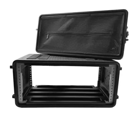 CASE RACK PLASTIC FLAYCASE P/ MICROFONES E MONITORES SEM FIO 260C