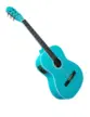 VIOLAO GIANNINI N-14 EQ TBS START NAILON EL/AC TURQUOISE BLUE SATIN TBS