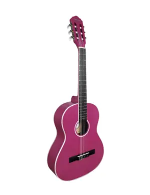VIOLAO GIANNINI N6 PKS 3/4 START NAILON ACUSTICO COR PINK SATIN PKS