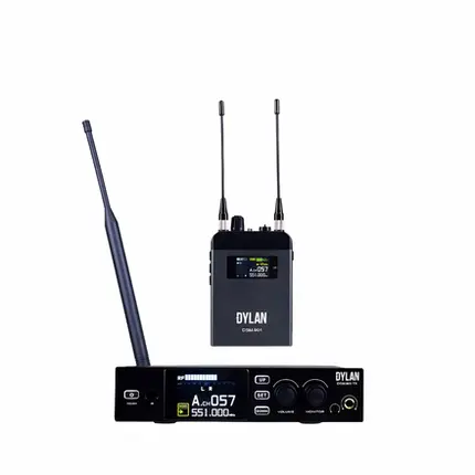 SISTEMA DE MONITOR PESSOAL DYLAN DSM-901 SEM FIO UHF COM 1 BODYPACK