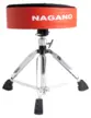 BANCO NAGANO C/ REGULAGEM DE ROSCA ASSENTO SUPER ROUND PES DUPLOS BCO-300