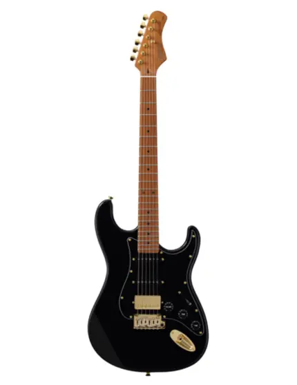 GUITARRA TAGIMA 2S 1H ESCALA CLARA ESCUDO BK T-640 SUPER BK