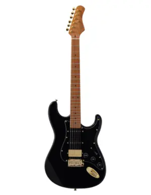 GUITARRA TAGIMA 2S 1H ESCALA CLARA ESCUDO BK T-640 SUPER BK
