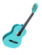 VIOLAO GIANNINI N6 TBS START NAILON ACUSTICO TURQUOISE BLUE SATIN