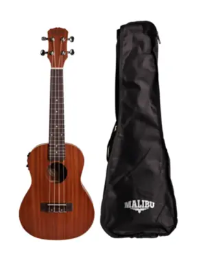 UKULELE MALIBU CONCERT 23 SAPELE ELETRICO NATURAL U