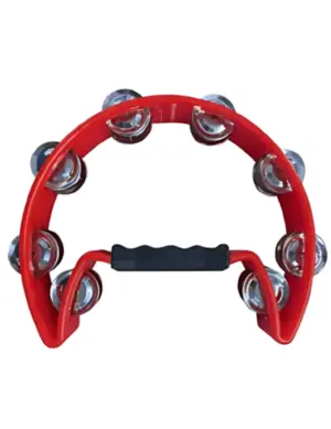 PANDEIROLA MXT MEIA LUA VERMELHO