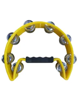 PANDEIROLA MXT MEIA LUA AMARELO