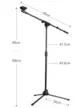 SUPORTE PEDESTAL MXT GIRAFA PARA MICROFONE PM-200