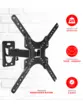 SUPORTE PIX TV BI-ARTICULADO 22 A 65 PRETO PX-P3 ( SAN- 323 )
