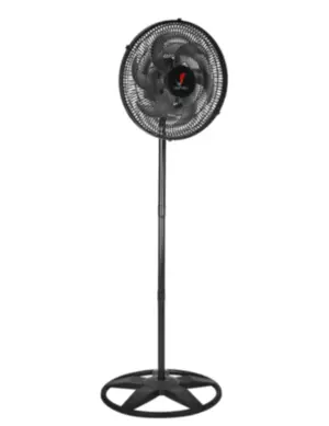 VENTILADOR VENTI-DELTA VENTURA COLUNA NEW LV/RED 50CM BI- VOLT PRETO