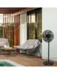 VENTILADOR VENTI-DELTA VENTURA COLUNA NEW LV/RED 50CM BI- VOLT PRETO
