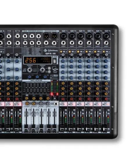 MESA DE SOM WALDMAN 16 CANAIS QPX-16 - MESA DE SOM WALDMAN 16 MESA DE SOM WALDMAN 16 CANAIS QPX-16 - MESA DE SOM WALDMAN 16