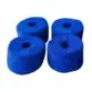 Feltro Liverpool Prato Bateria Set 4 Pçs - Azul