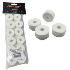 Kit De Feltro Para Prato De Bateria Liverpool 12 Un