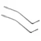 KIT ALAVANCA RONSANI 6MM TREMOLO CROMO PONTA BRANCA - 2 UN