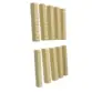 KIT PESTANA RONSANI P/ VIOLAO NYLON BEGE - 10 UN