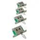 KIT CHAVE STRATOCASTER 5 POSICOES BRANCO - 4 UN