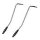 KIT ALAVANCA RONSANI 6MM TREMOLO CROMO PONTA PRETA - 2 UN